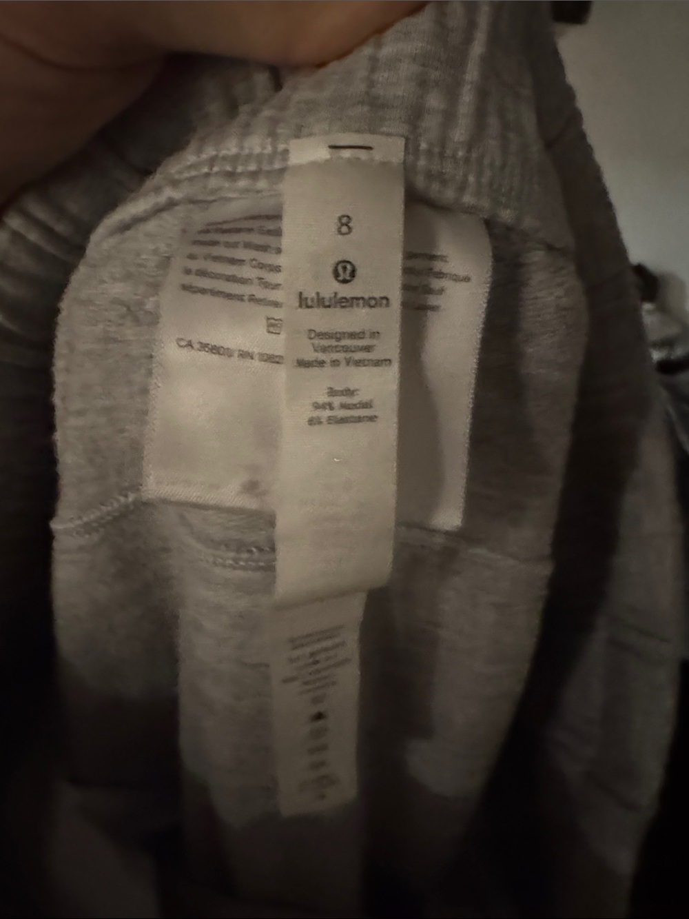 lululemon athletica Light Gray Drawstring Midi Skirt - Picture 2 of 3